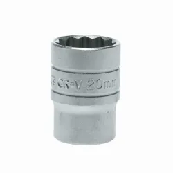 
                  Teng Tools Nasadka 12-kątna 20x38 mm 1/2" CrV M120520-C 74311101